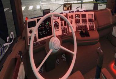 Scania Holland Style 3-Spoke Steering Wheel v2.0