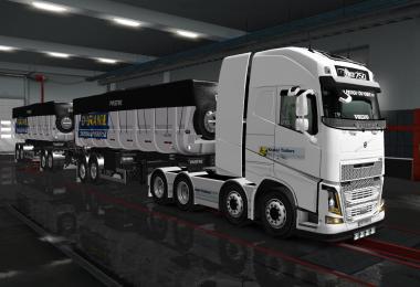SKIN VOLVO FH16 2012 KRAKER TRAILERS 1.36