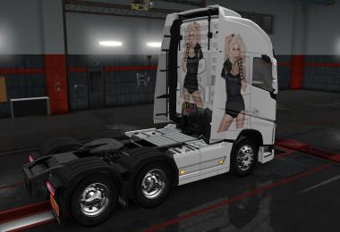 SKIN VOLVO FH16 2012 LADY GAGA 1.36