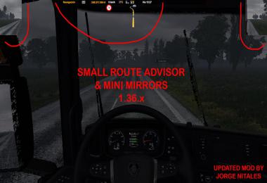 SMALL ROUTE ADVISOR & MINI MIRRORS 1.36