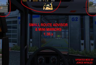 SMALL ROUTE ADVISOR & MINI MIRRORS ATS 1.36.x
