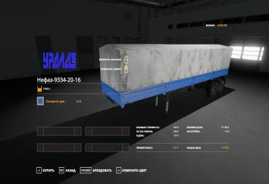 URAL 4320T & TRAILER NEFAZ 9334-20-16 v1.0