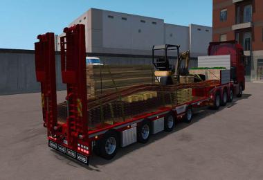 Vangs open semi trailer 1.36