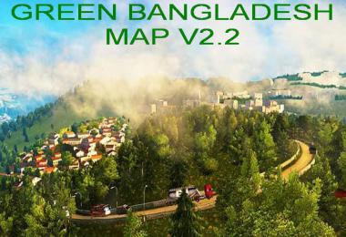 Green Bangladesh Map v2.2 1.36.x