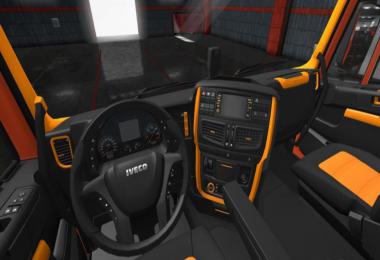 Iveco Hi Way Black - Orange Interior 1.36.x