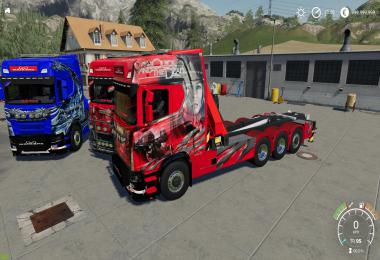 Scania NG  HKL and crane v1.0