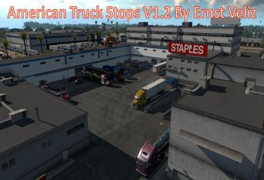 American Truck Stops v1.2 By Ernst Veliz