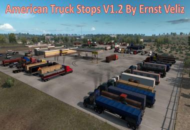 American Truck Stops v1.2 By Ernst Veliz