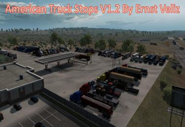 American Truck Stops v1.2 By Ernst Veliz
