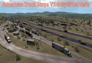 American Truck Stops v1.2 By Ernst Veliz
