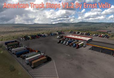 American Truck Stops v1.2 By Ernst Veliz