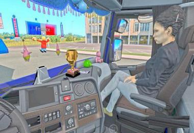 Animated female passenger in truck (with you) V2.0