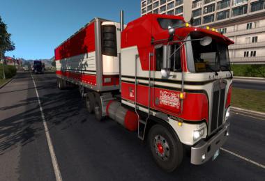 BJ and The Bear truck skin for Kenworth K100E and trailer v1.1