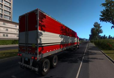 BJ and The Bear truck skin for Kenworth K100E and trailer v1.1