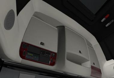 DAF E6 Red - White Interior 1.36.x