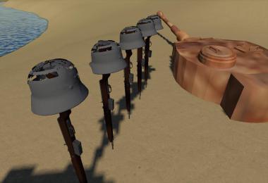 Destroyed Tiger 1 tank v1.0