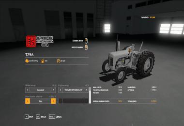Ferguson Tea20 diesel and loader v1.0