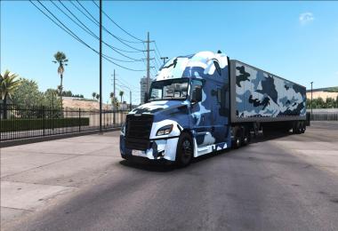 Freightliner Cascadia Combo Camouflage v1.0