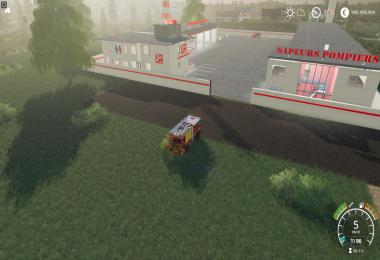 FS19 CASERNE SAPEUR POMPIERS v3.0