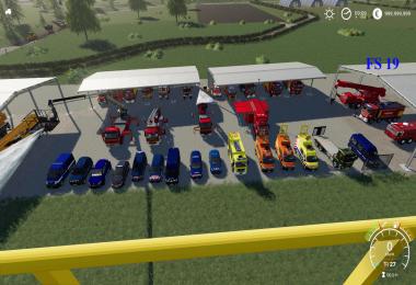 FS19 CASERNE SAPEUR POMPIERS v3.0