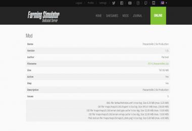 FS19 Peasantville 2 8X Production v1.3.1