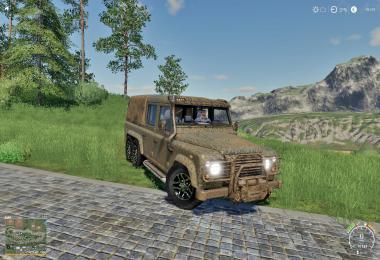 LandRover Defender 110 6X6 FS19 v1.0