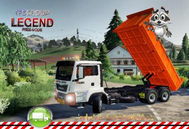 MAN TGS 5X4 BENNE POLIMIX v1.5