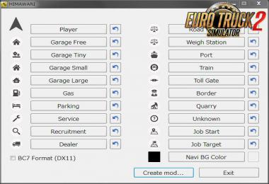 Map Icon Changer - HIMAWARI 1.36.x