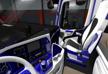 Mercedes Actros 2014 Blue - White Interior 1.36.x