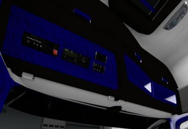 Mercedes Actros 2014 Blue - White Interior 1.36.x