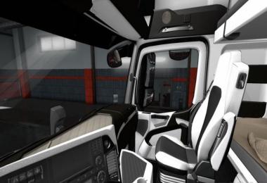 Mercedes Actros 2014 White - Black Interior 1.36.x