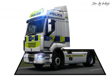 Police Renault Premium Skin v1.0