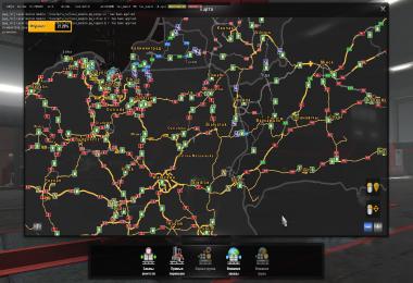 ProMods + Poland Rebuilding + RusMap Road Connection v1.0.4