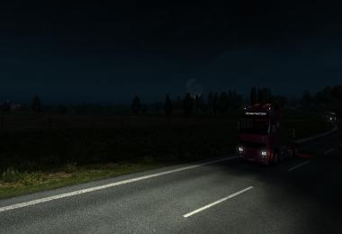 REALISTIC NIGHT SKIES ETS2 1.36