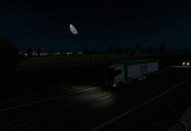 REALISTIC NIGHT SKIES ETS2 1.36