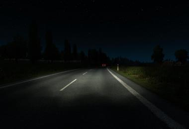 REALISTIC NIGHT SKIES ETS2 1.36