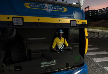 SCANIA Blue-Yellow Paint Edition v1.0