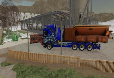 SCANIA NG HKL AND CRANE v1.1