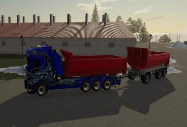 SCANIA NG HKL AND CRANE v1.1