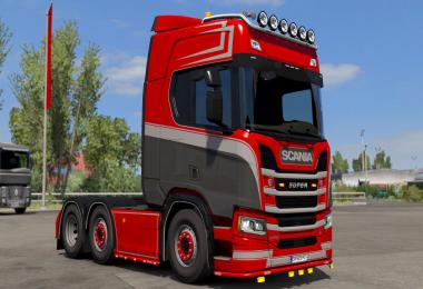Scania R 2016 Holland Style Colored Skin 1.36.x