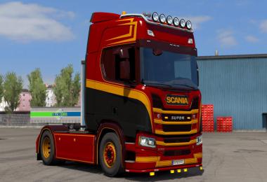Scania R 2016 Holland Style Colored Skin 1.36.x