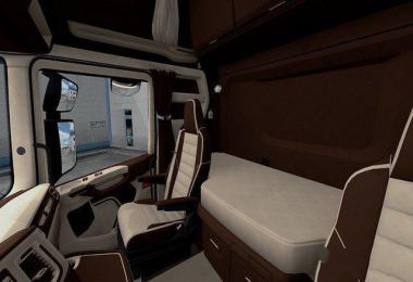 Scania S&R CMI Brown & Beige Interior 1.36