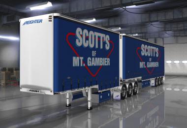 Skin Pack for Australian Drop Deck Trailers v4.0