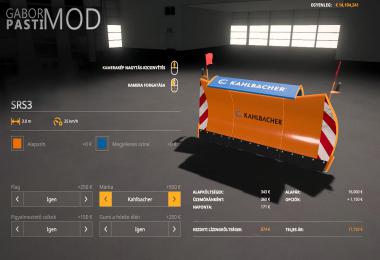 Snow pack with optional parts v1.0.2