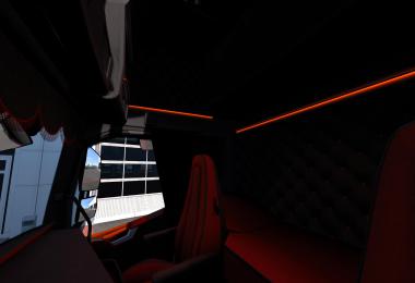 Volvo FH 2012 Black & Amber Interior 1.36