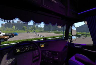 Volvo FH 2012 Black & Amber Interior v1.0