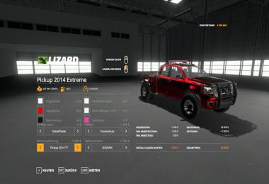 2014 Pickup with semi-trailer and autoload v1.8