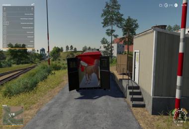 2014 Pickup with semi-trailer and autoload v1.8