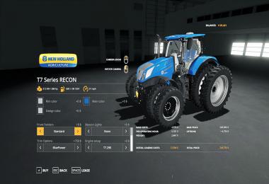 New Holland T7 RECON v1.0