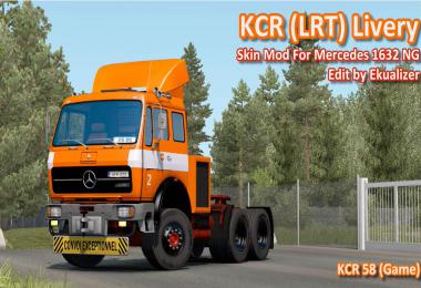 KCR Livery For Mercedes 1632 NG by Ekualizer v1.0